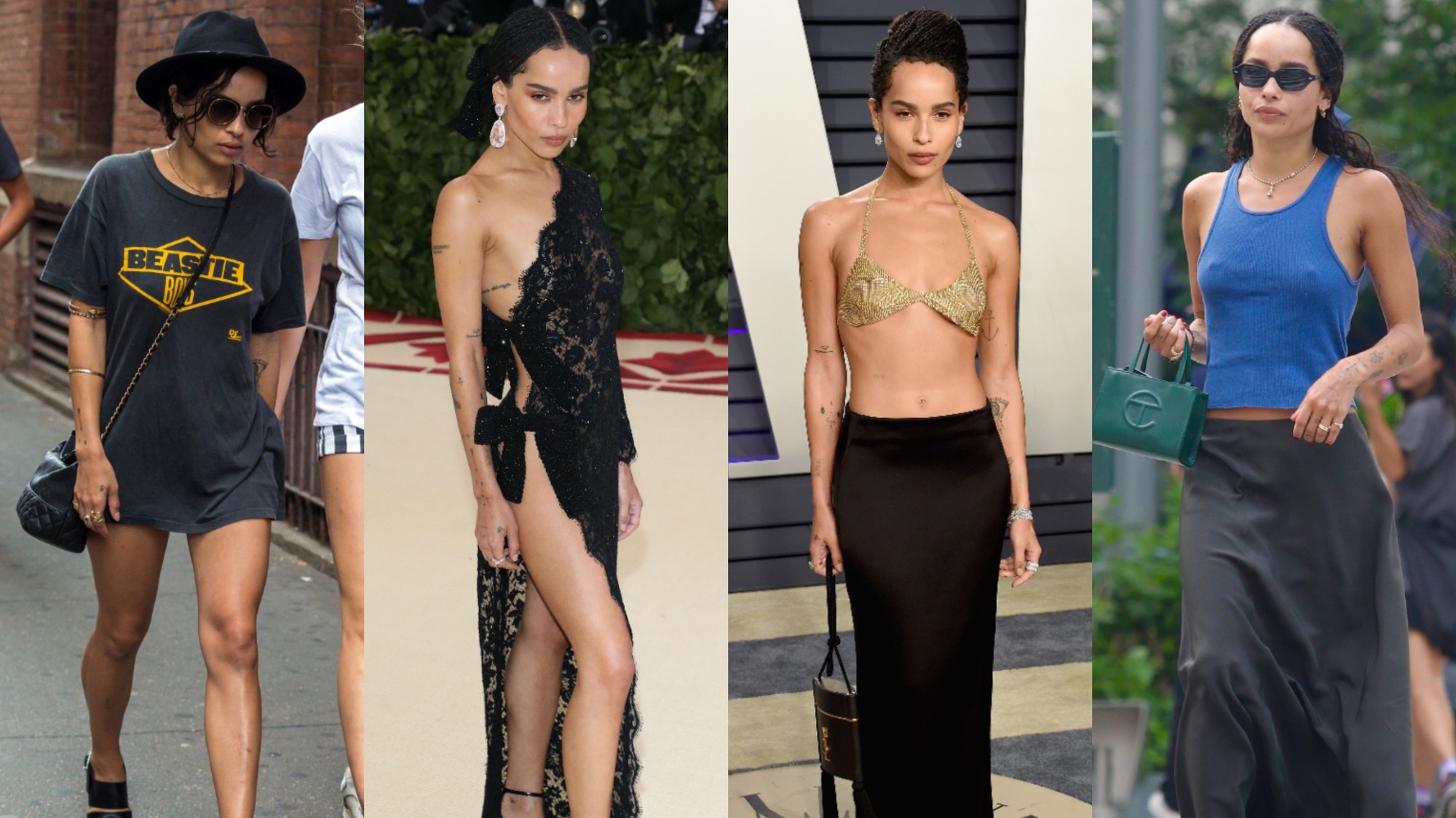 Zoe Kravitz S Street Style Boho Summer Outfits And Red Carpet Fashion I D