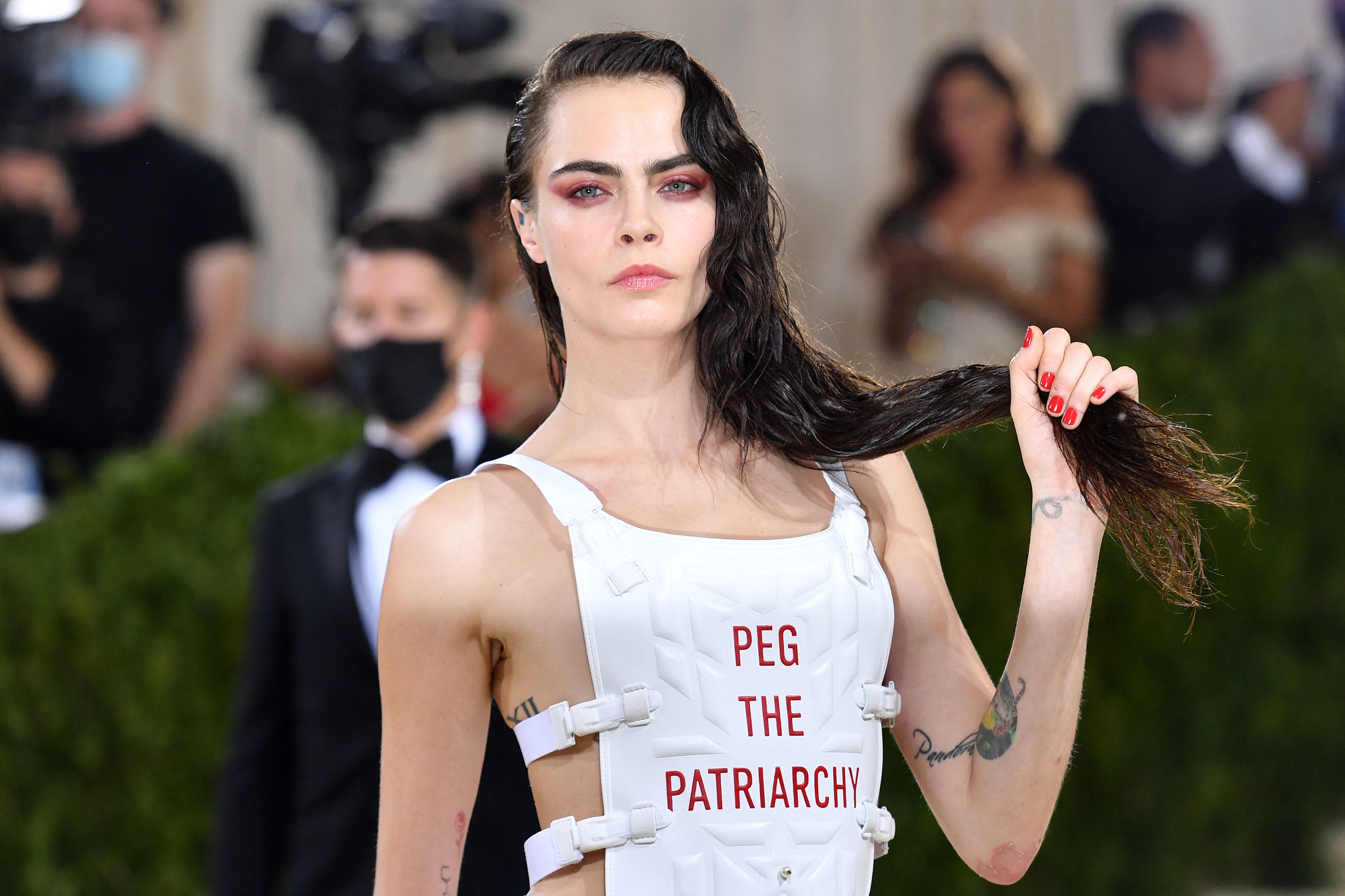 The Artist Behind Peg the Patriarchy Wishes Cara Delevingne Gave Her Credit pic