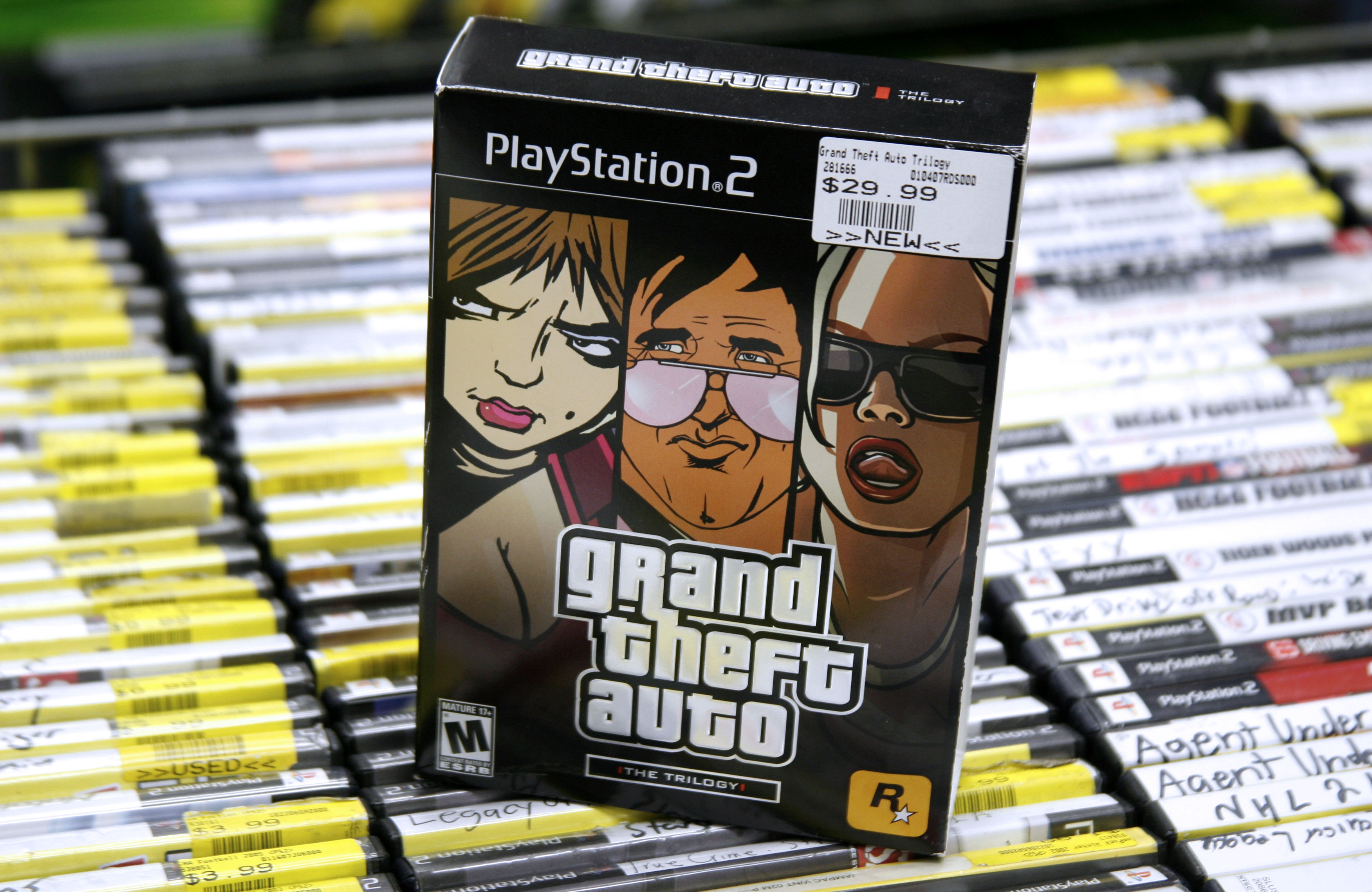 Grand Theft Auto Trilogy - Playstation 2