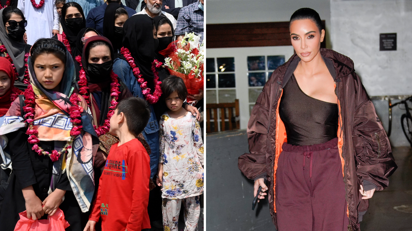 Kim Kardashian helps fly Afghan women's youth soccer players to UK