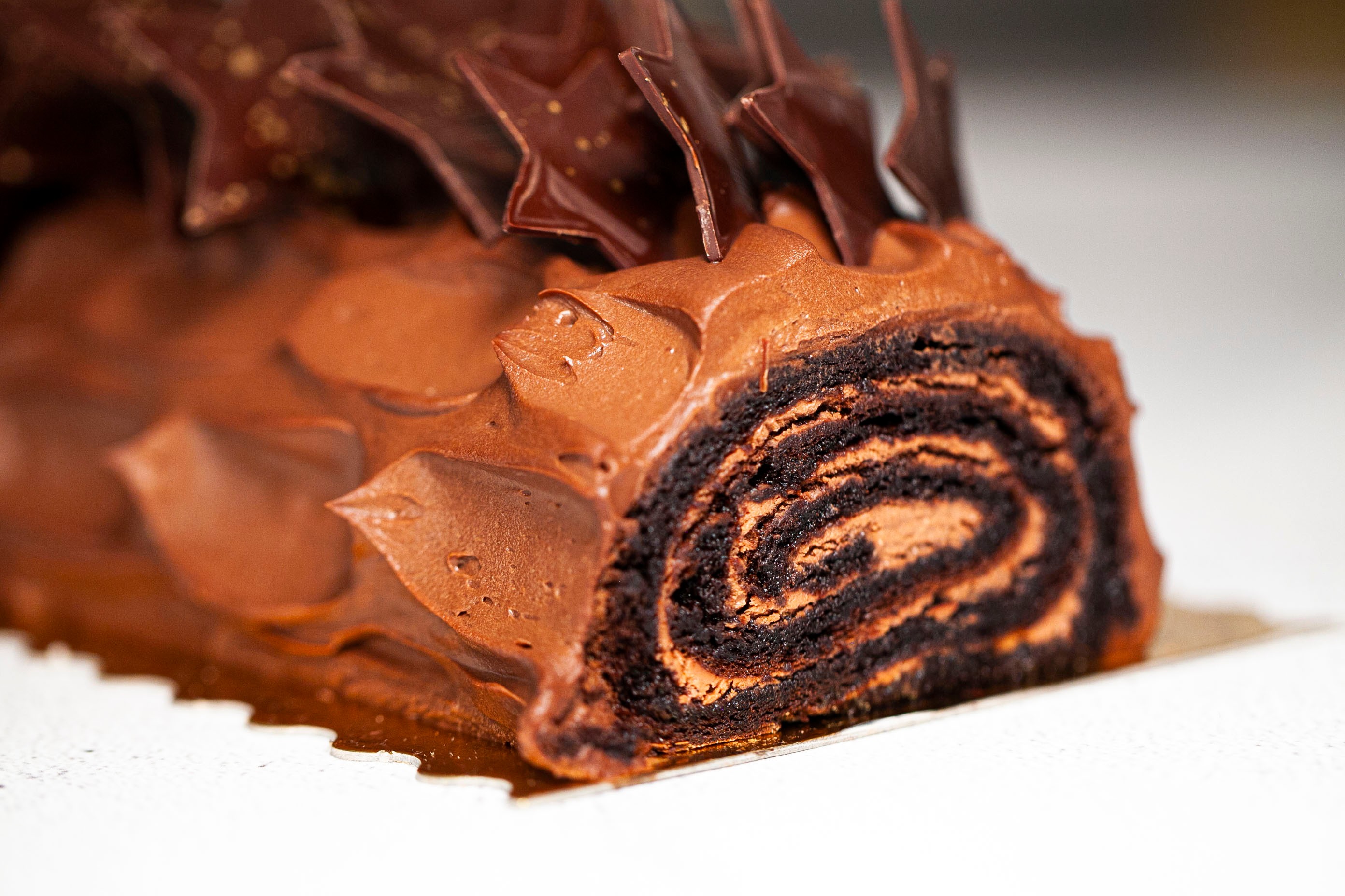 Chocolate Maven Buche de Noel – Chocolate Maven Bakery