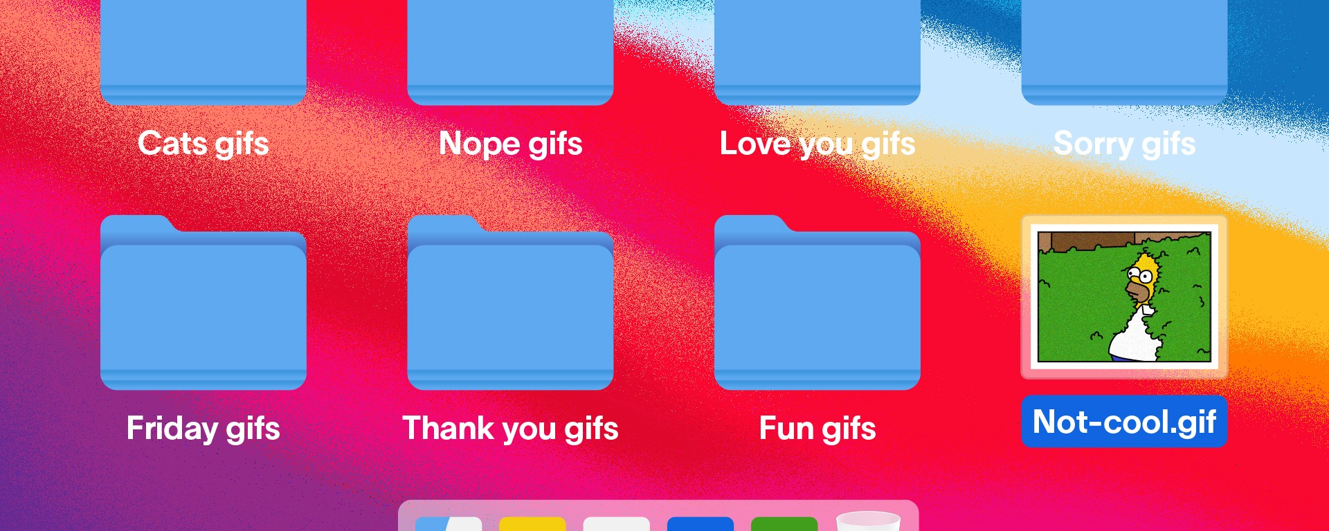 When should you not use GIFs?