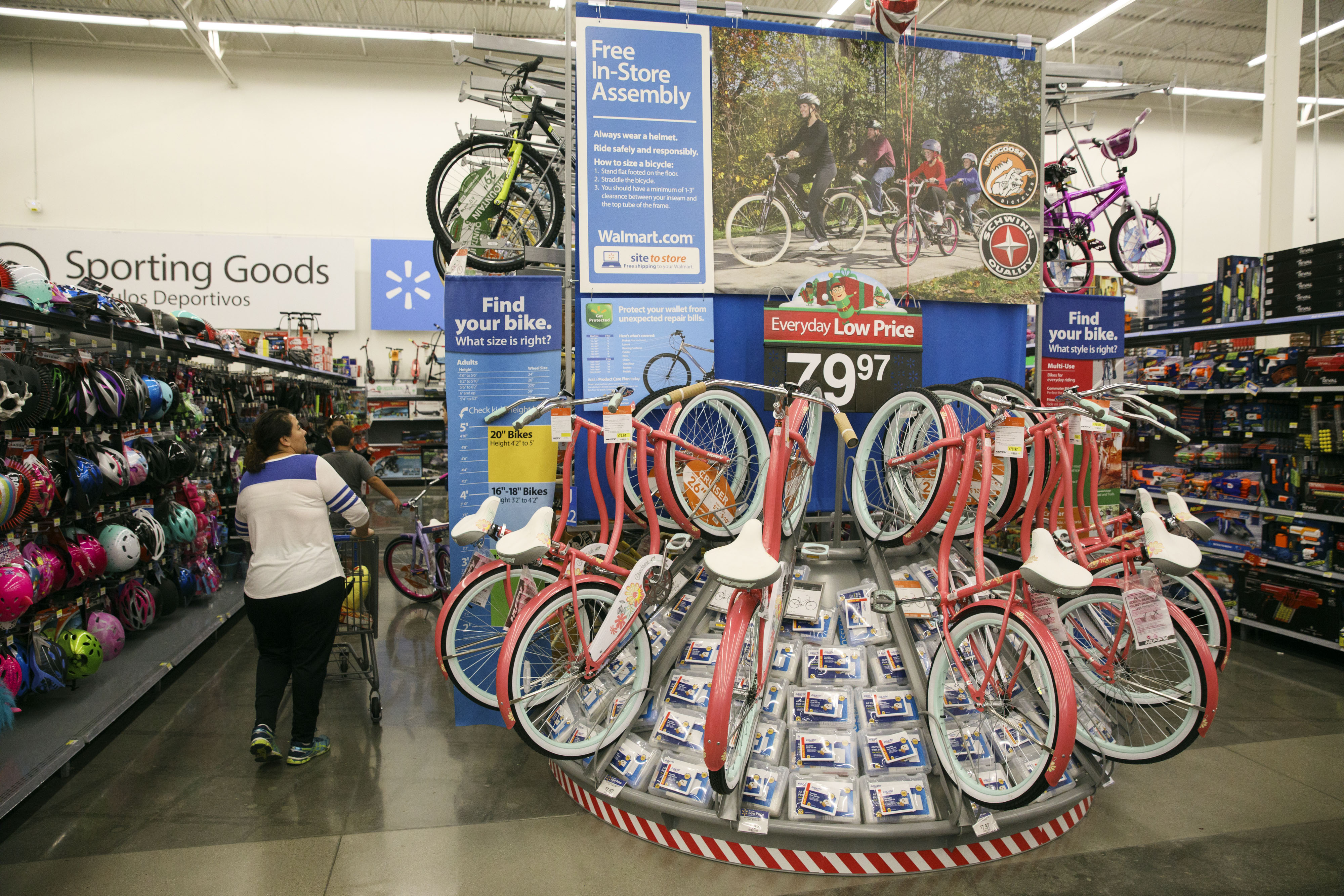 assembling a bike from walmart