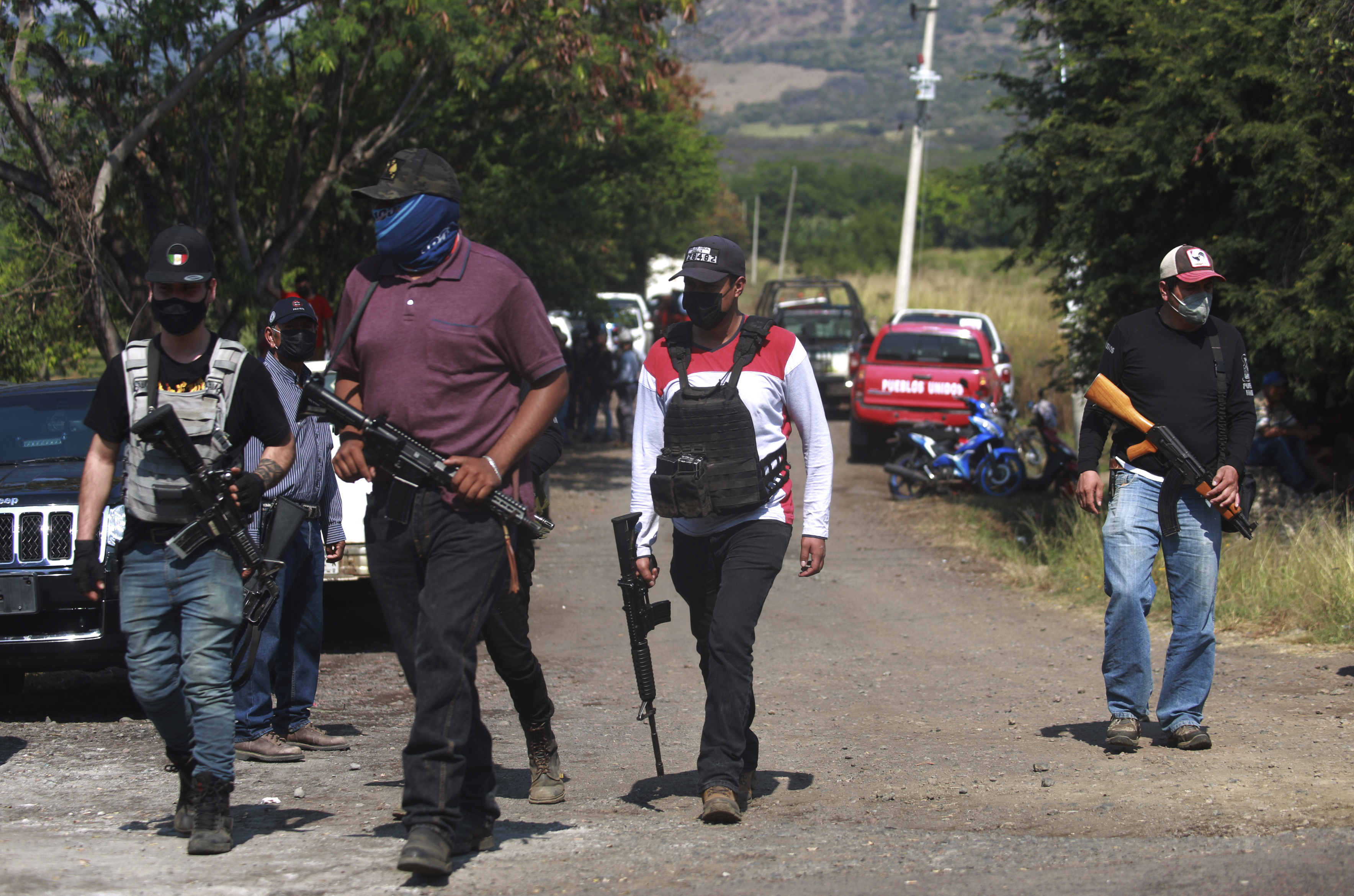 Video Shows Narco Drones Dropping Bombs as People Flee