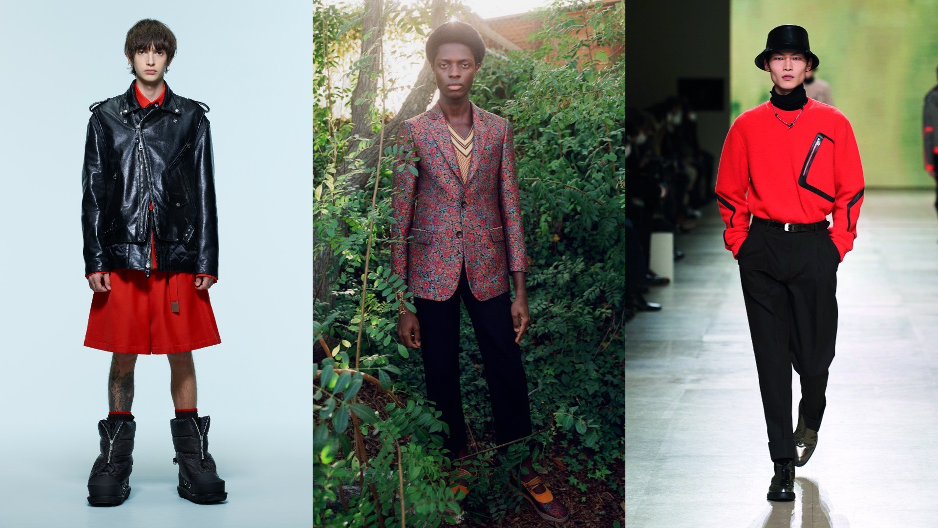 Dress du Jour: Louis Vuitton's Red Leather Minidress at Paris