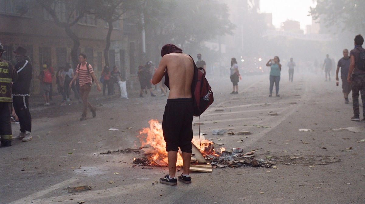 Fotos prometedoras de la revolución chilena
