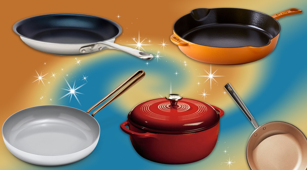 All-Clad 2 - Piece E785S264 HA1 Hard Anodized Nonstick Dishwasher Safe PFOA  Free 8-Inch and 10-Inch Fry Pan Cookware Set 