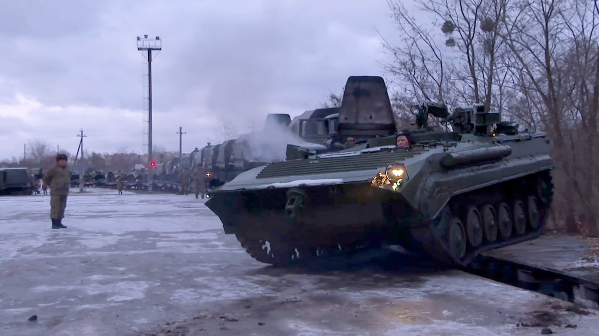 Russia Says It’s Withdrawing Some Troops From the Ukraine Border, So Yeah