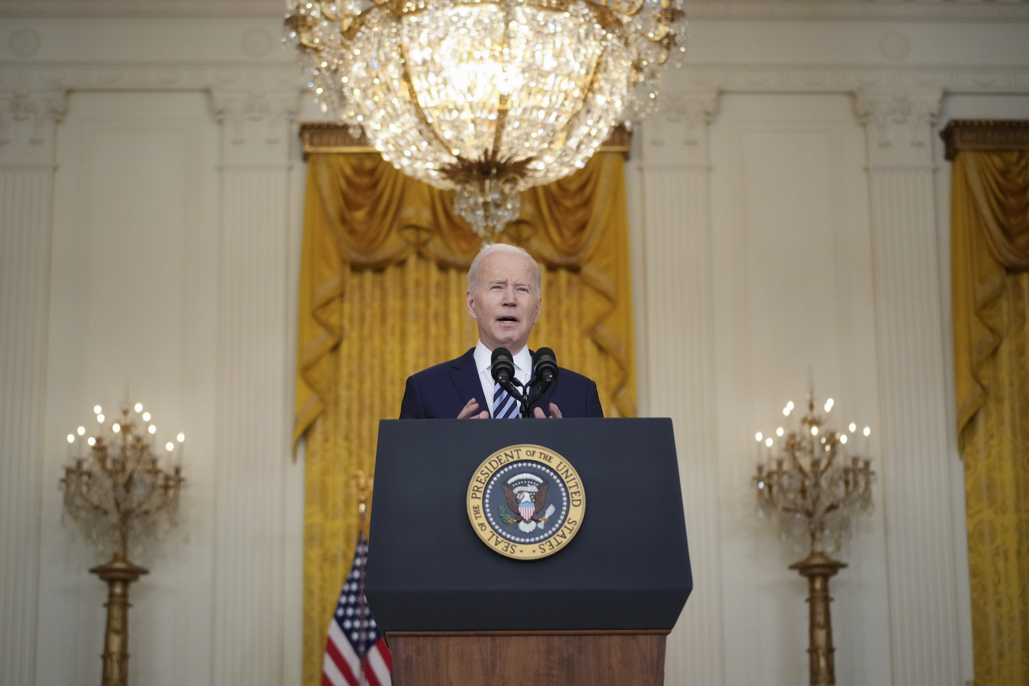 ‘Putin Chose This War’: Biden Threatens to Debilitate Russian Economy