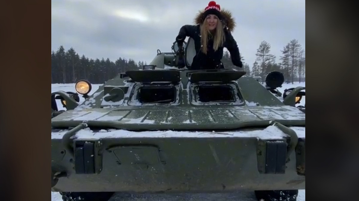 Russian Influencer Posts TikTok Showing How to Drive ‘Abandoned’ APCs