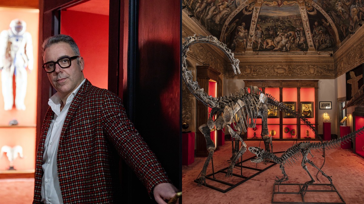 Galeri seni rahasia tempat para jutawan membeli dinosaurus
