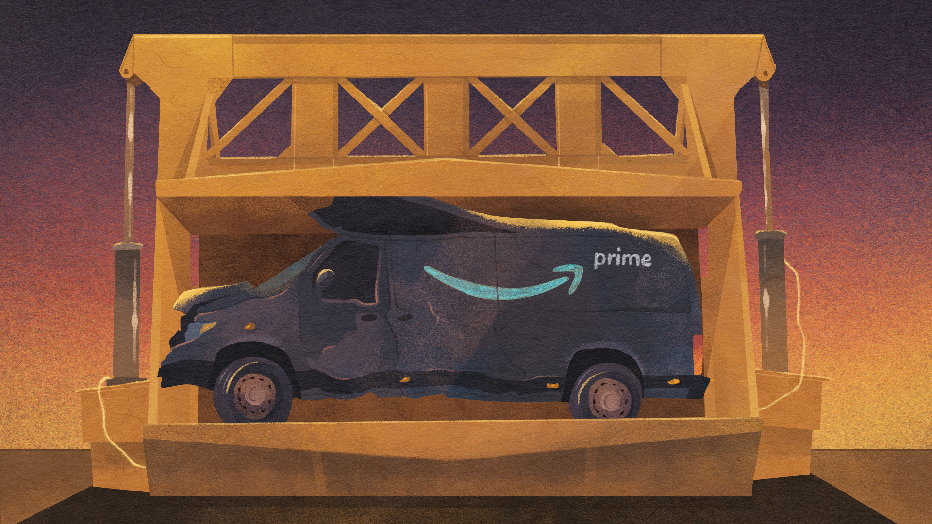 ‘I Had Nothing to My Name’ Amazon Delivery Companies Are Being Crushed