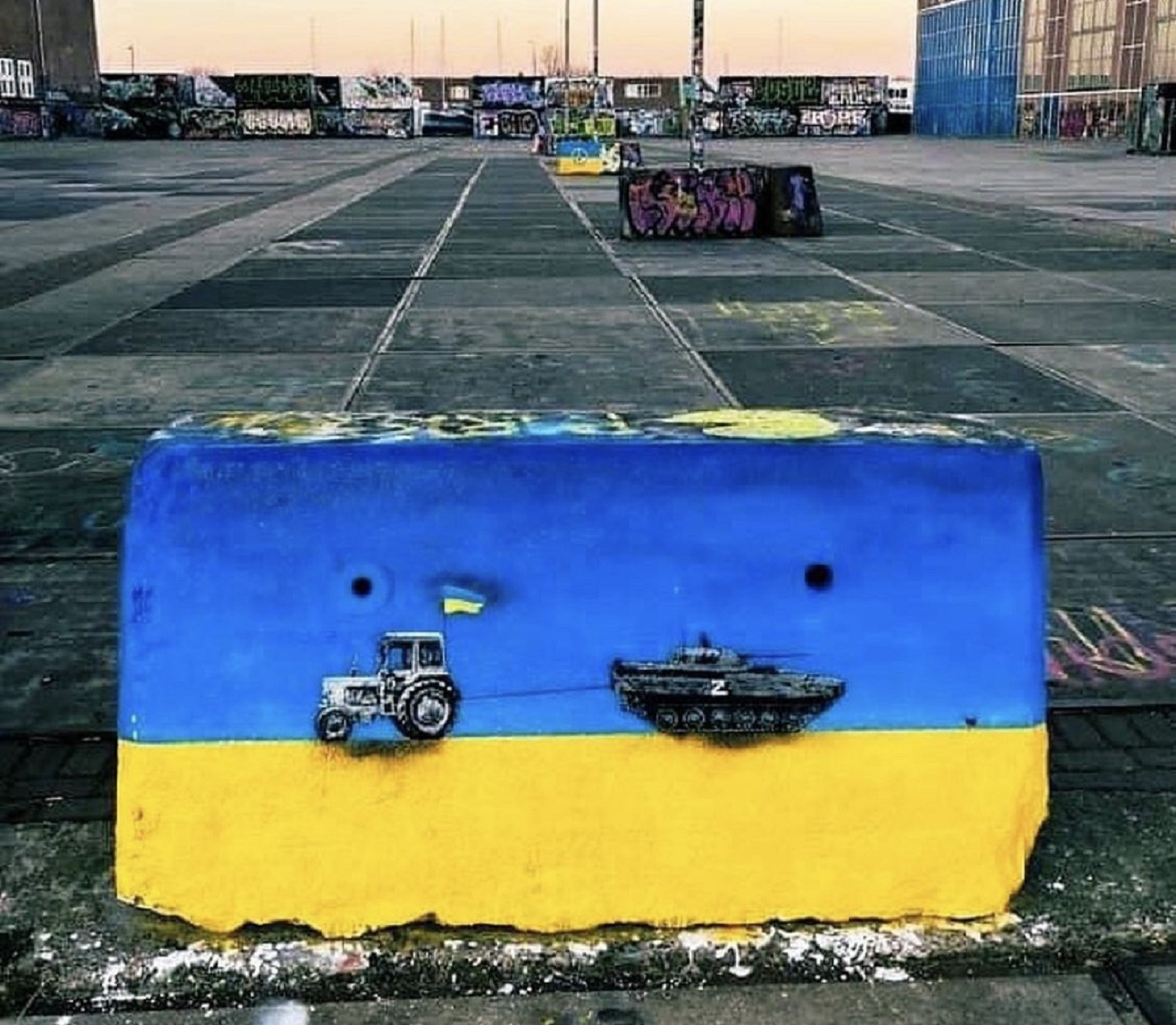 The Tractor Has Become a Symbol of Ukrainian Resistance
