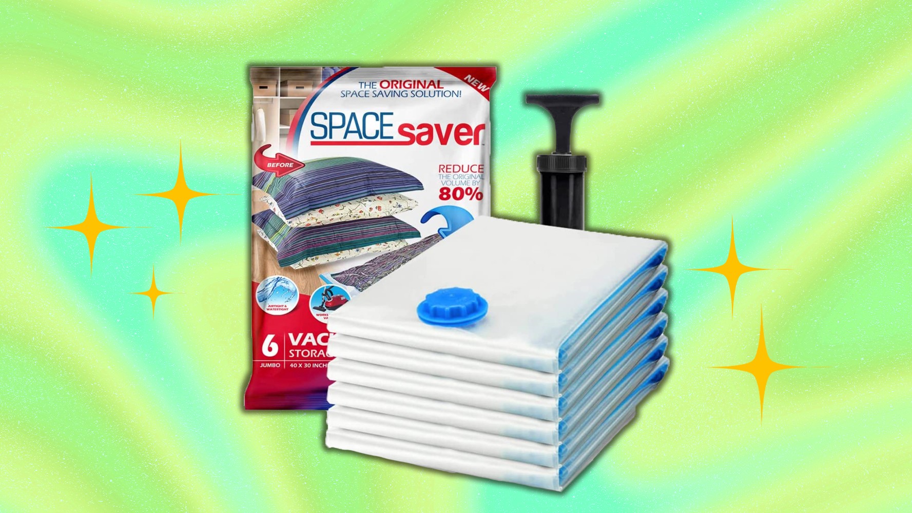 New Travel Vacuum Storage Space Saving Bags Vac Bag Space Saver