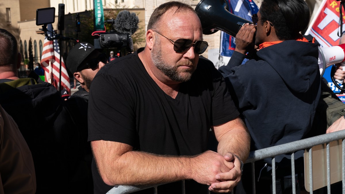 Alex Jones’ InfoWars Files for Bankruptcy