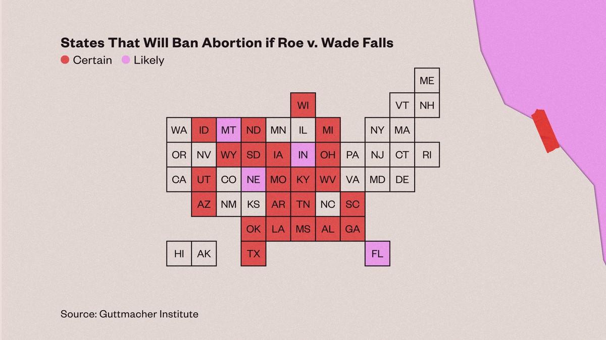 Here’s What Abortion Rights Will Look Like in Your State