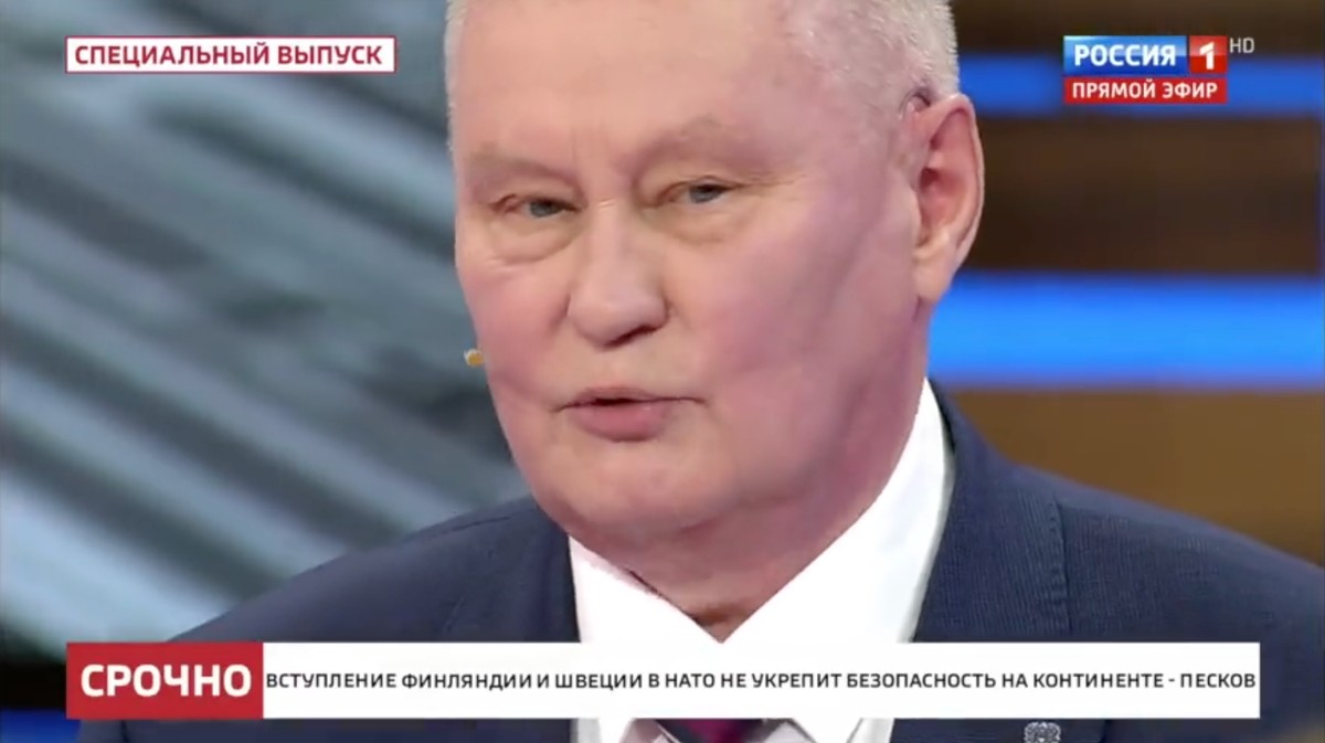 Retired Colonel Says the War Will Get Worse for Russia on State TV