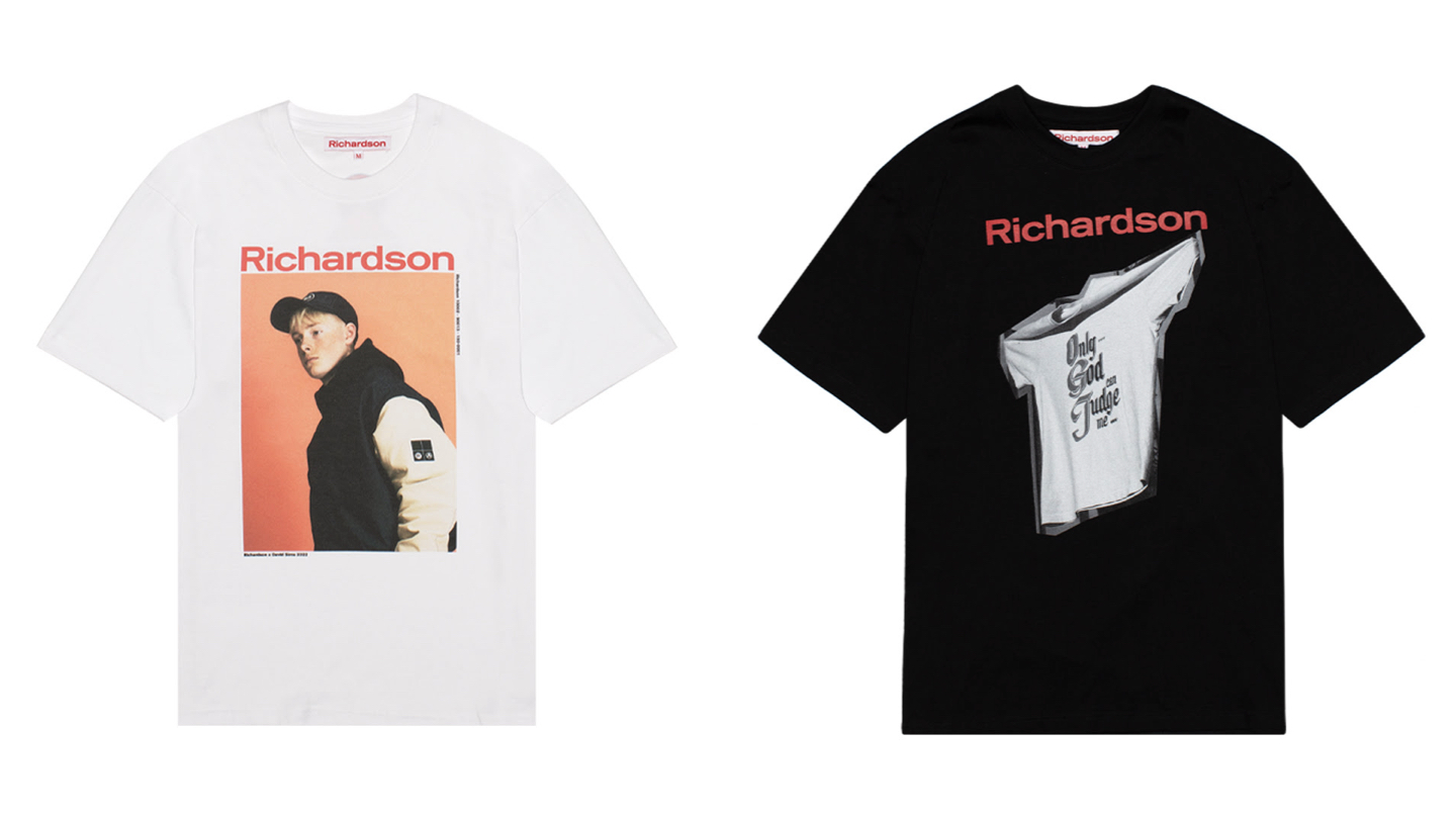 Richardsonとデイビッド・シムズがコラボレーションしたTシャツとZINE