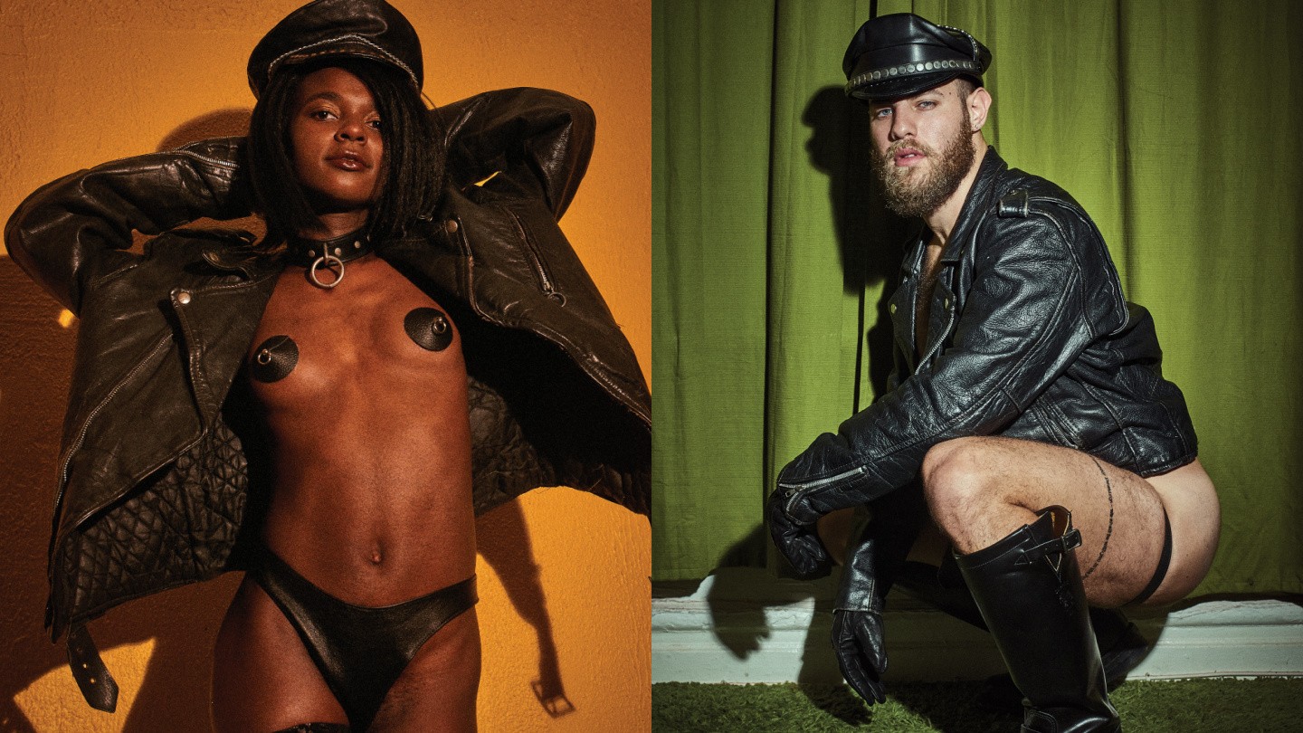 Leather Polaroid Sex - By The Skin of My Teeth': Steven Harwick Photographs the queer leather  community of today