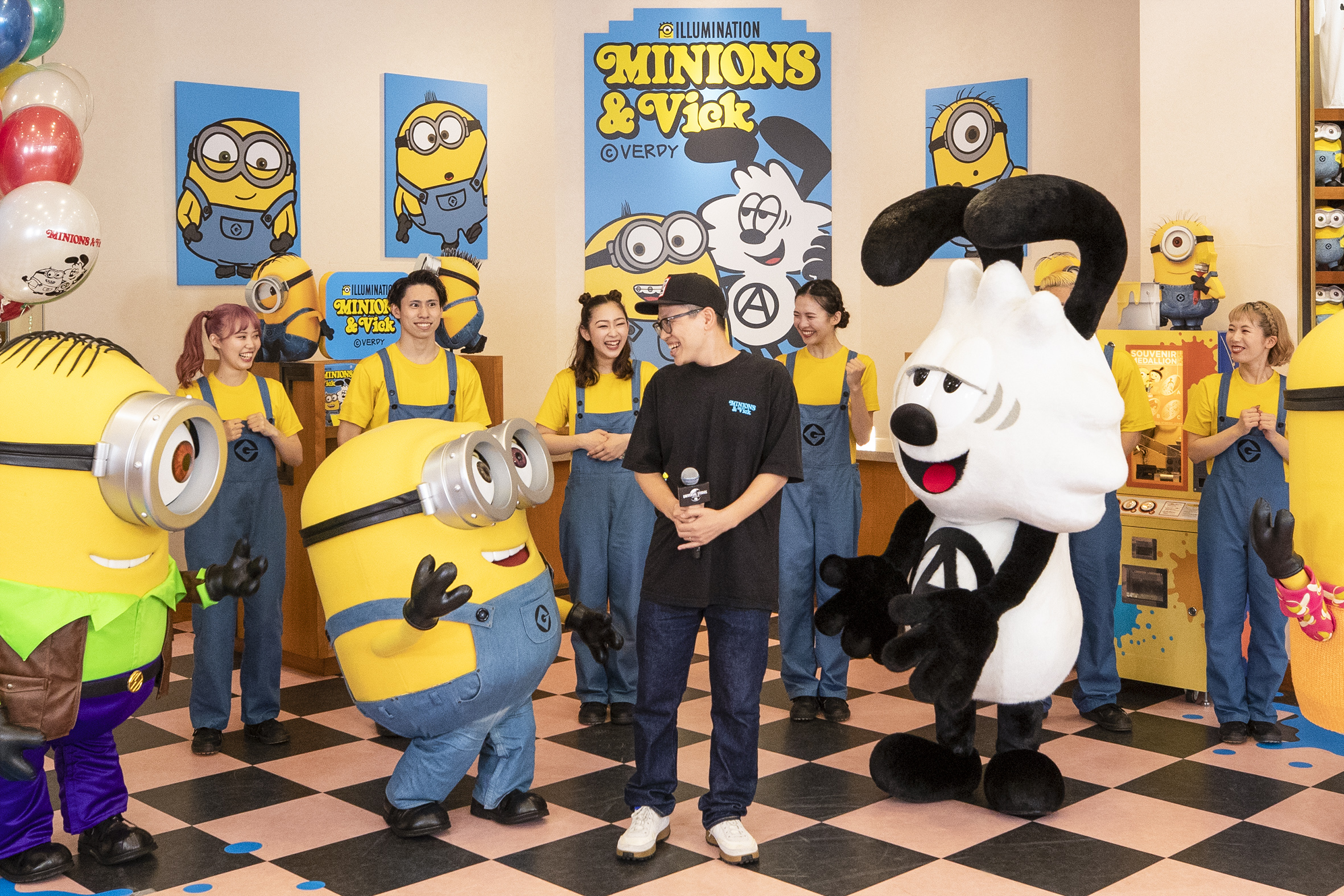 VERDY×USJ MINIONS×Vick コラボT ミニオン Mサイズ