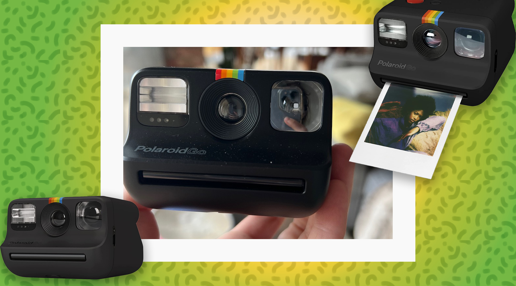 Buy Polaroid Go Instant Mini Camera - Black (9070) - Only Compatible with Polaroid  Go Film Online at Low Prices in India 