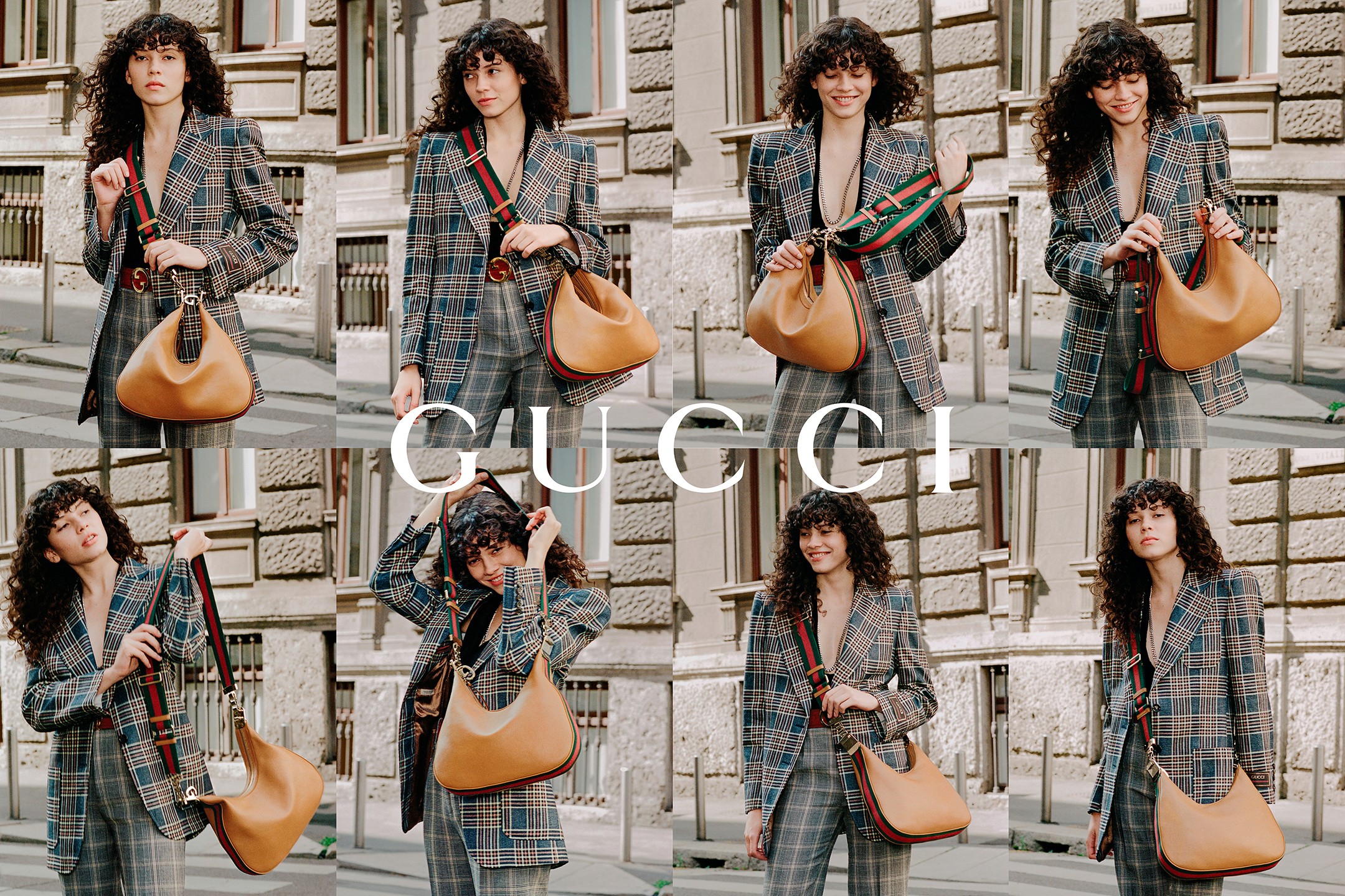 Gucci Medium Full Moon Hobo Bag