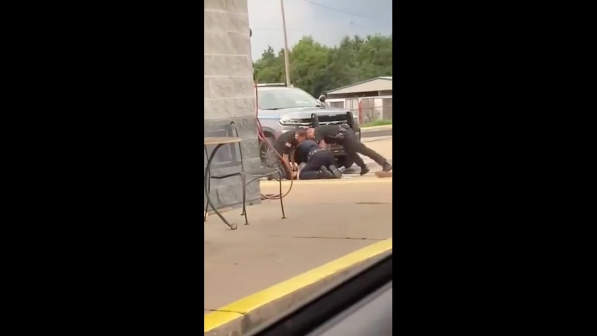 Cops Caught on Video Pinning Man Down and Bashing His Head on Sidewalk