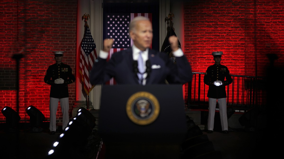 Biden Finally Understands the MAGA Threat. Why Can’t the Media?