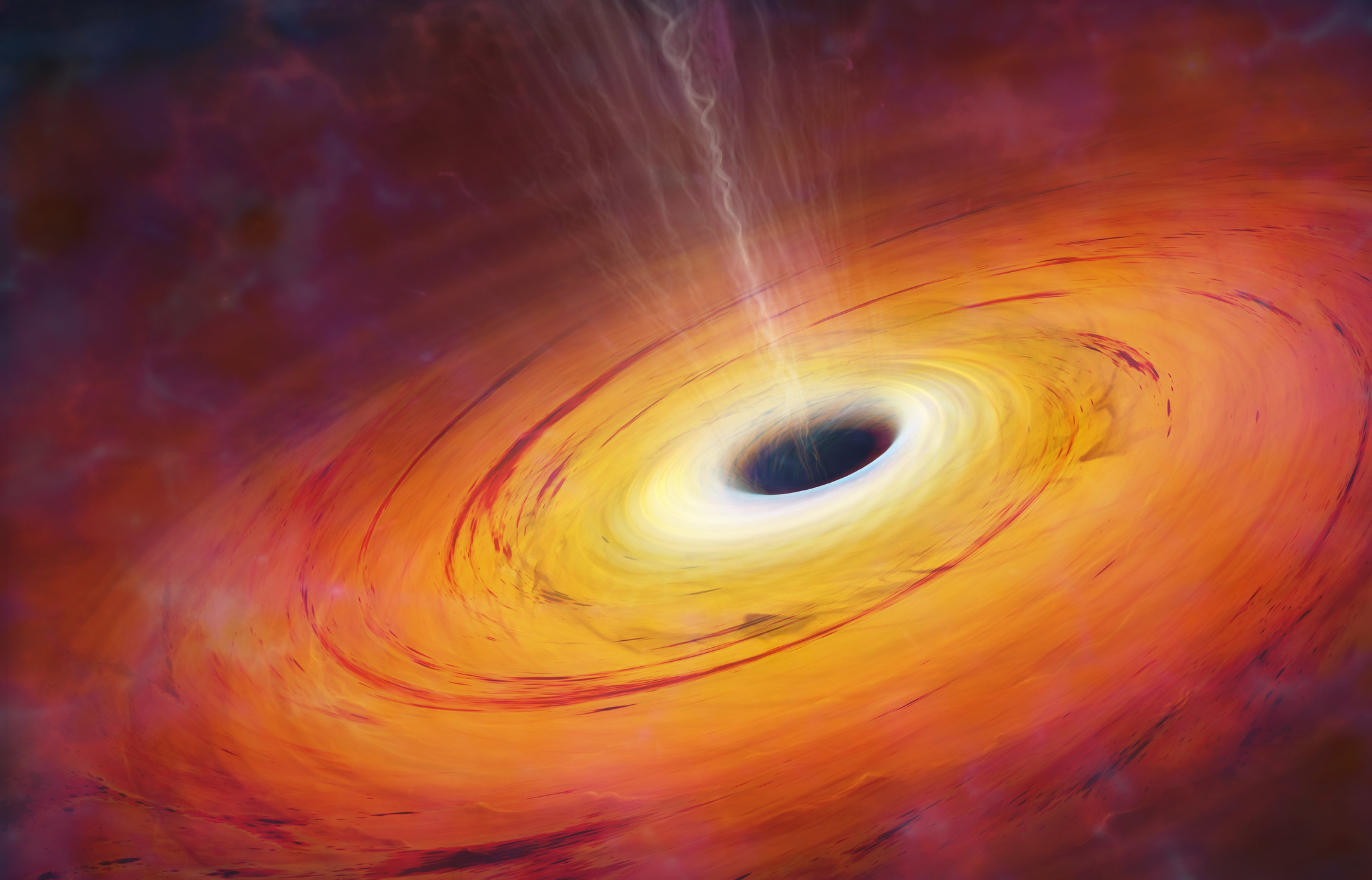 Black Holes Create Mysterious Vortex 'Structures' That Could Open