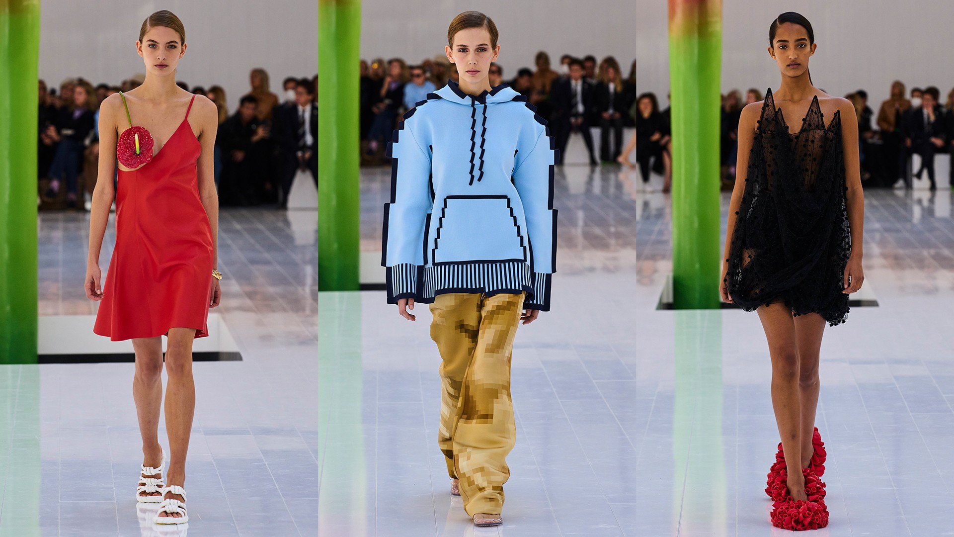 WerkItWednesday : Top 5 Looks From Louis Vuitton's Historic SS18 — Lola Chél