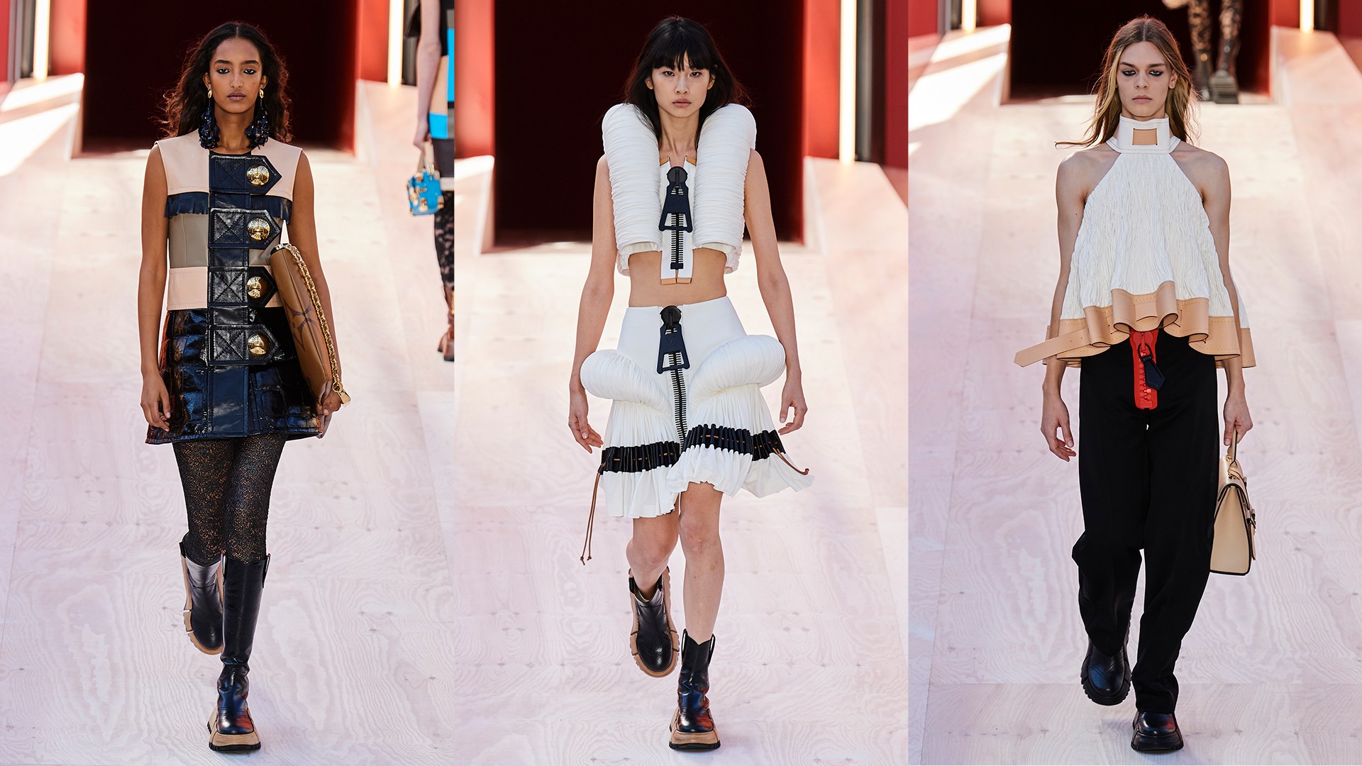 Paris Fashion Week wraps up with sporty, edgy leather from Vuitton