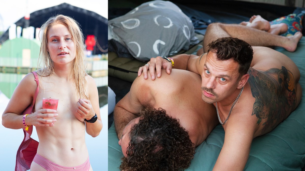 Il calendario di nudo scattato al festival Lowlands ad Amsterdam