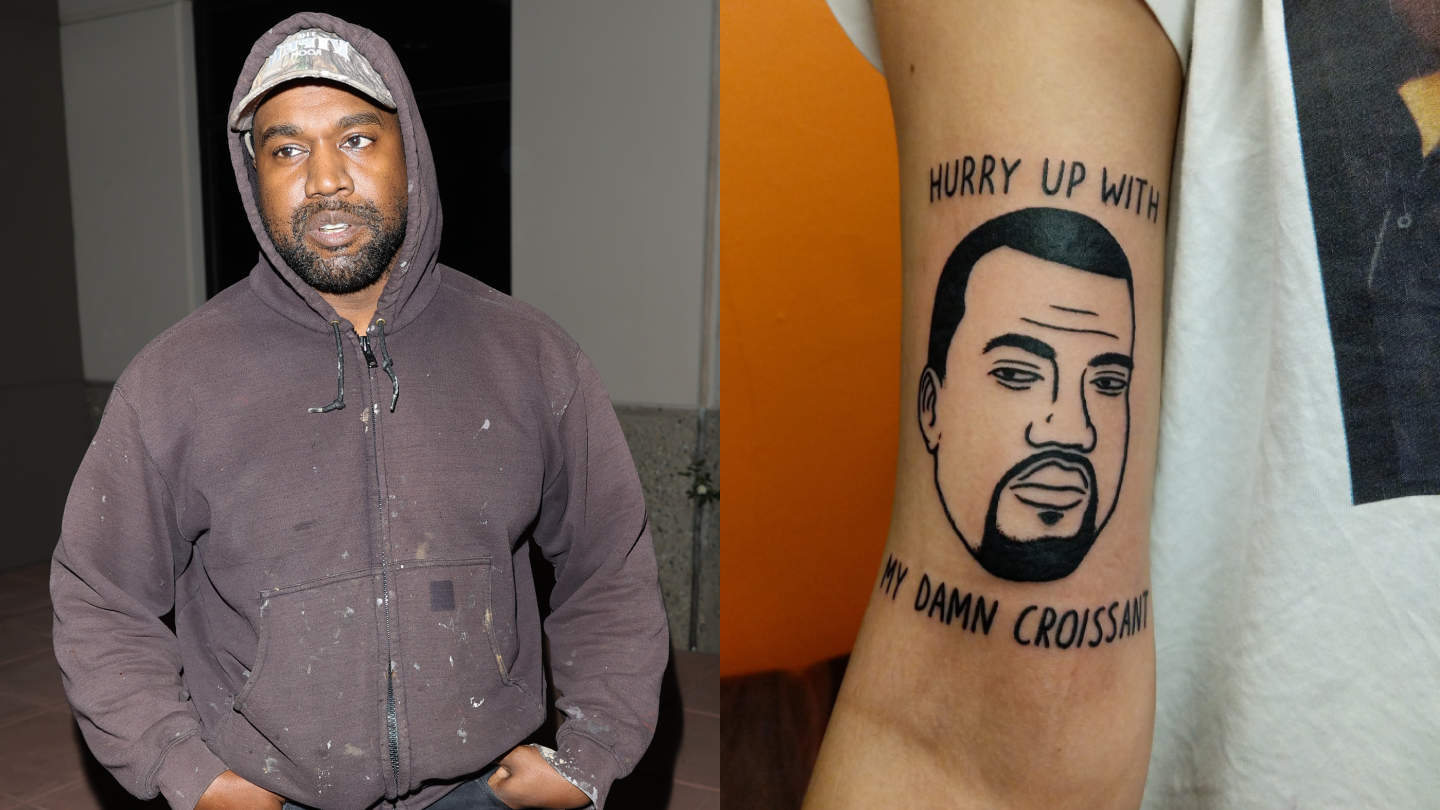 Best 19 Kanye West Fan Tattoos  NSF  Magazine
