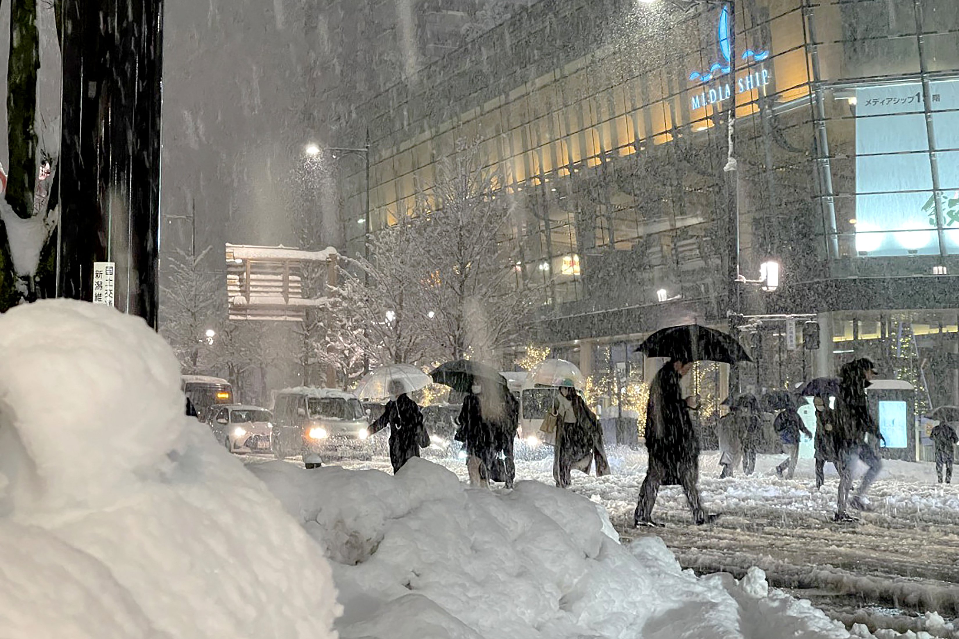 Des chutes de neige record au Japon font 17 morts et plus de 90 blessés