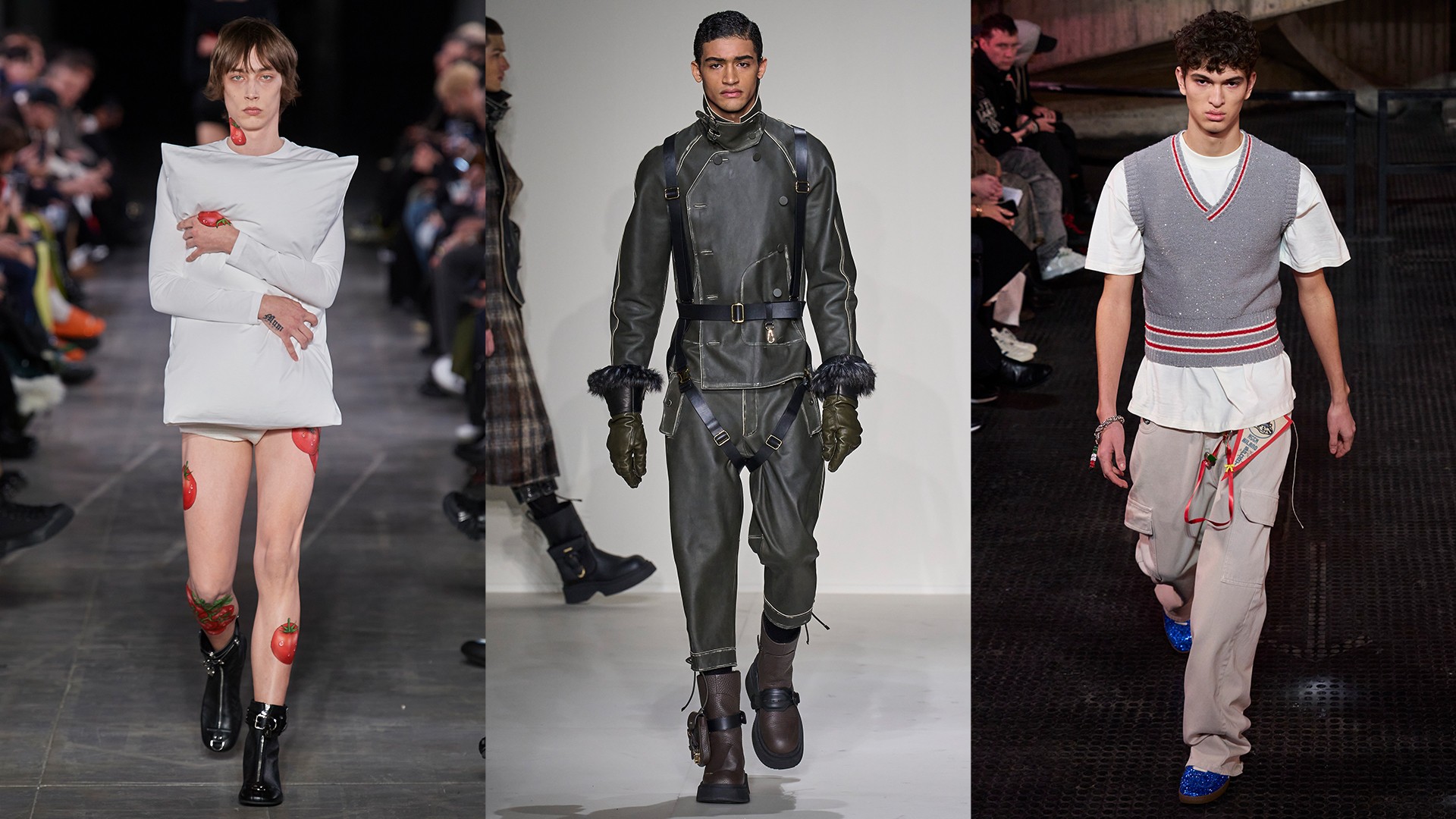 Milan Fashion Week Men's AW23 Reviews: Gucci, Prada, Fendi, JW