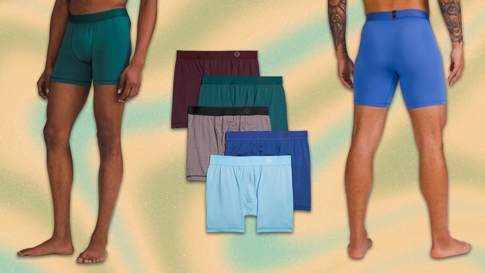 men's underwear try on + review  LULU LEMON Always in Motion briefs! 