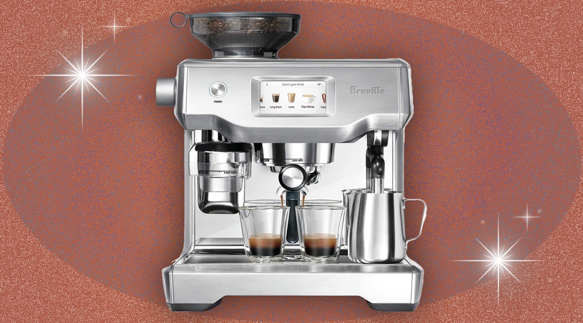 how to use the breville barista express + iced vanilla latte