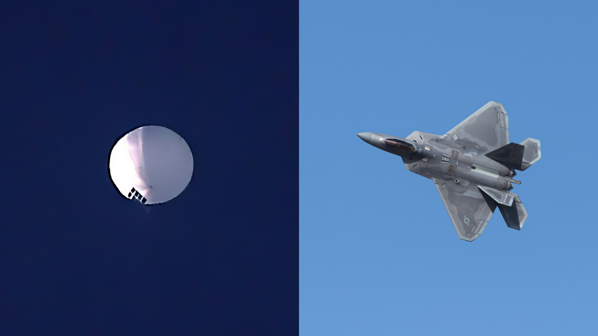 A Us F-22 Fighter Jet Just Shot Down The Chinese Spy Balloon