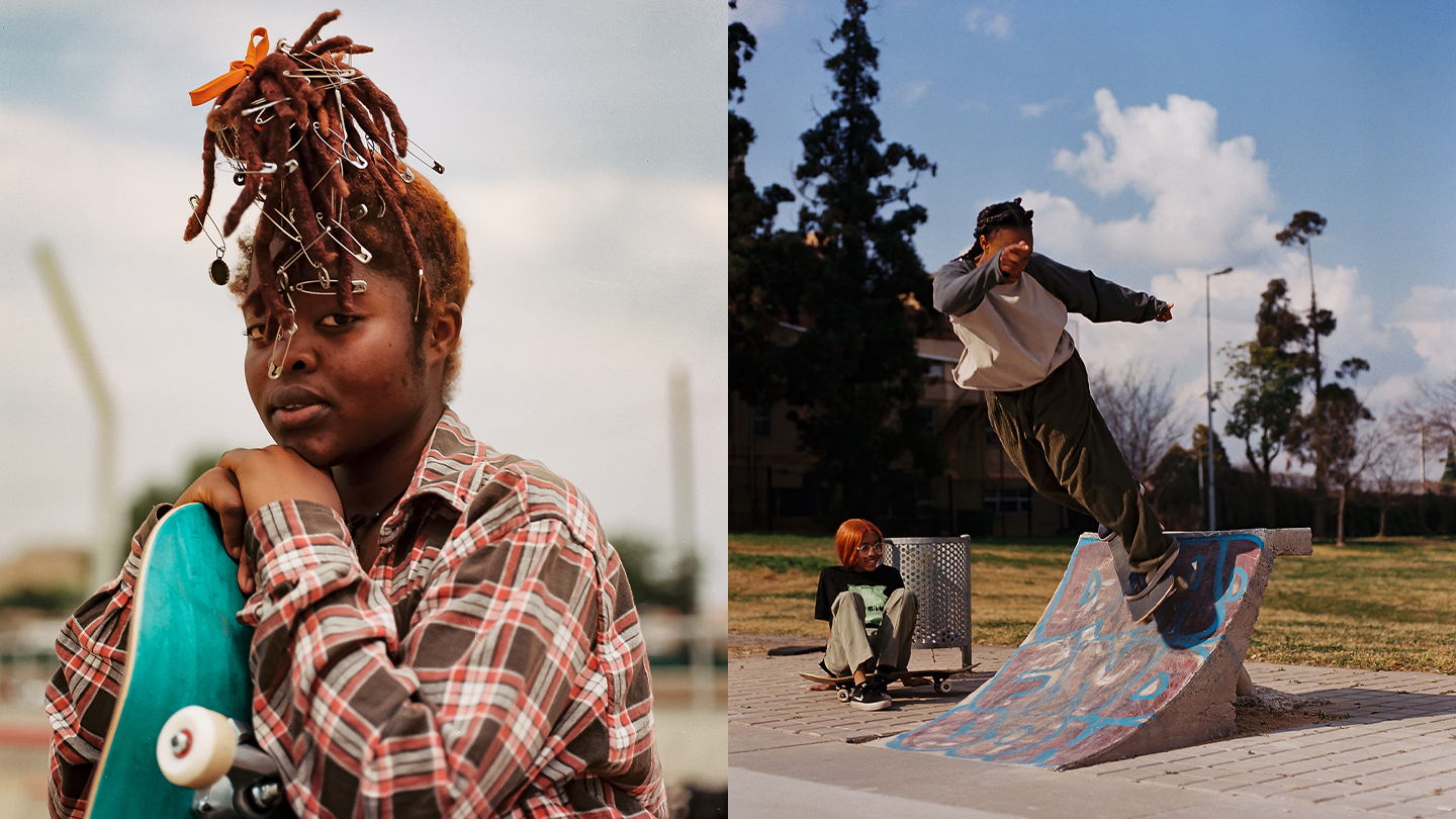 Foto delleskater della scena di Johannesburg