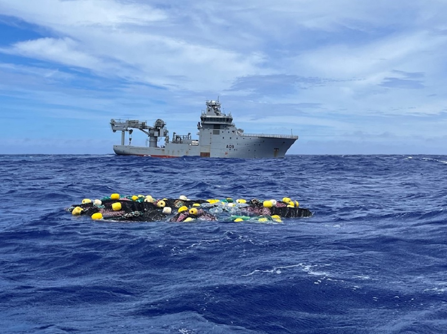 Assez de cocaïne pour approvisionner l’Australie pendant une année entière Trouvé flottant dans le Pacifique