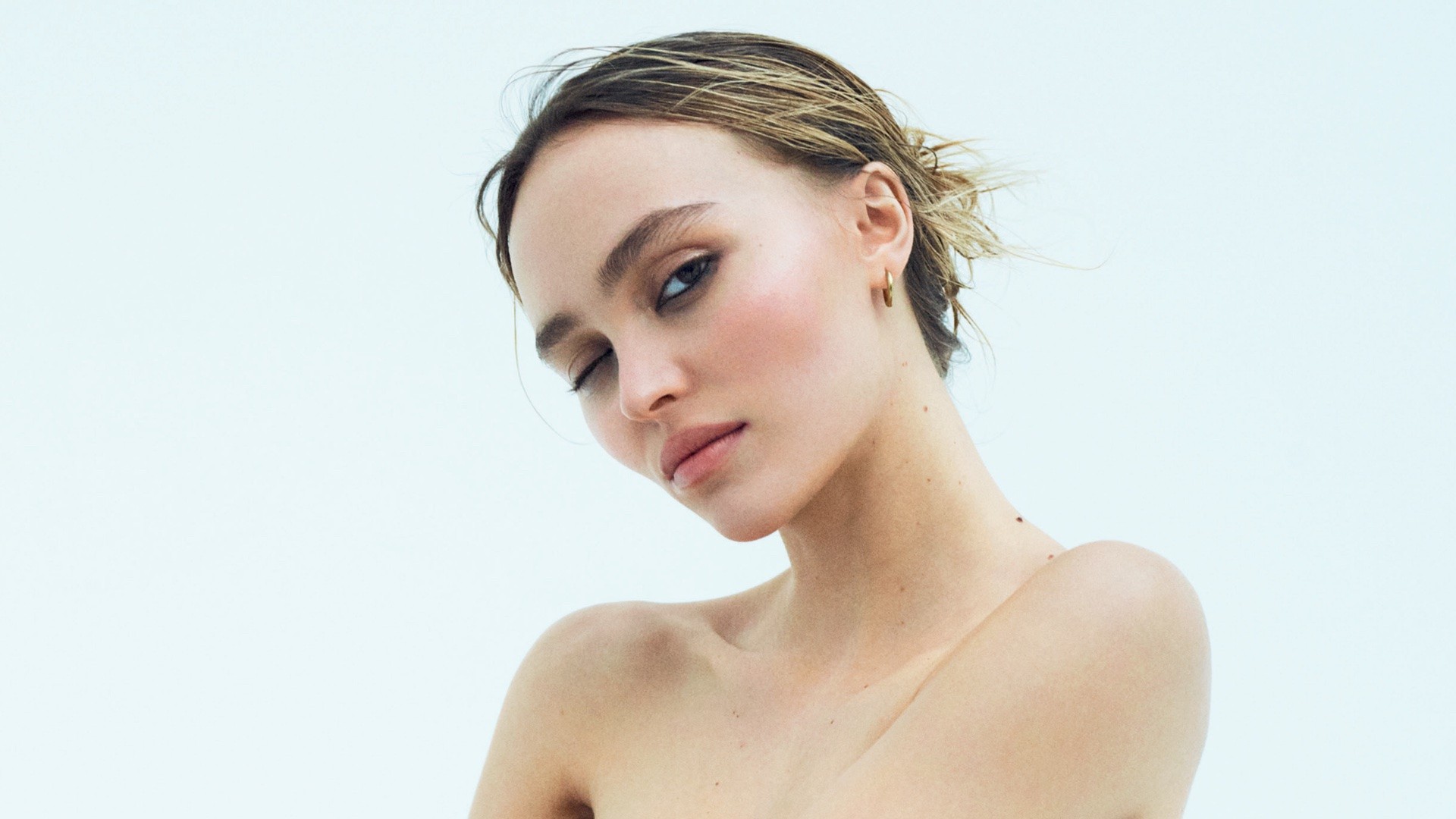 An interview with Lily-Rose Depp for the cover of i-D: The Idol, Nosferatu,  The Governesses and growing up with Johnny Depp and Vanessa Paradis as  parents
