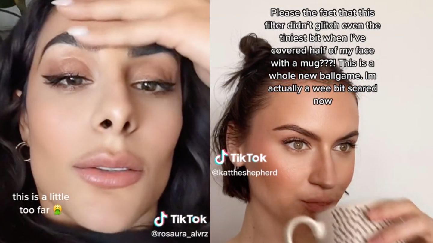 How to get the long hair filter on TikTok