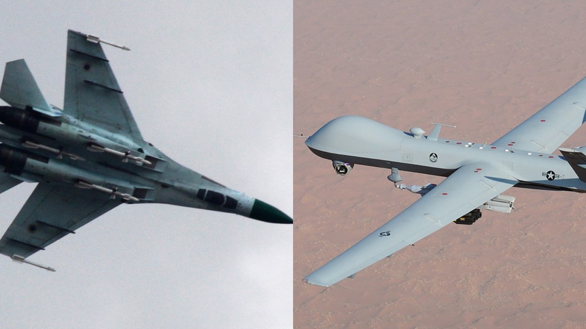 Des avions de chasse russes ont abattu un drone de l’US Air Force près de l’Ukraine