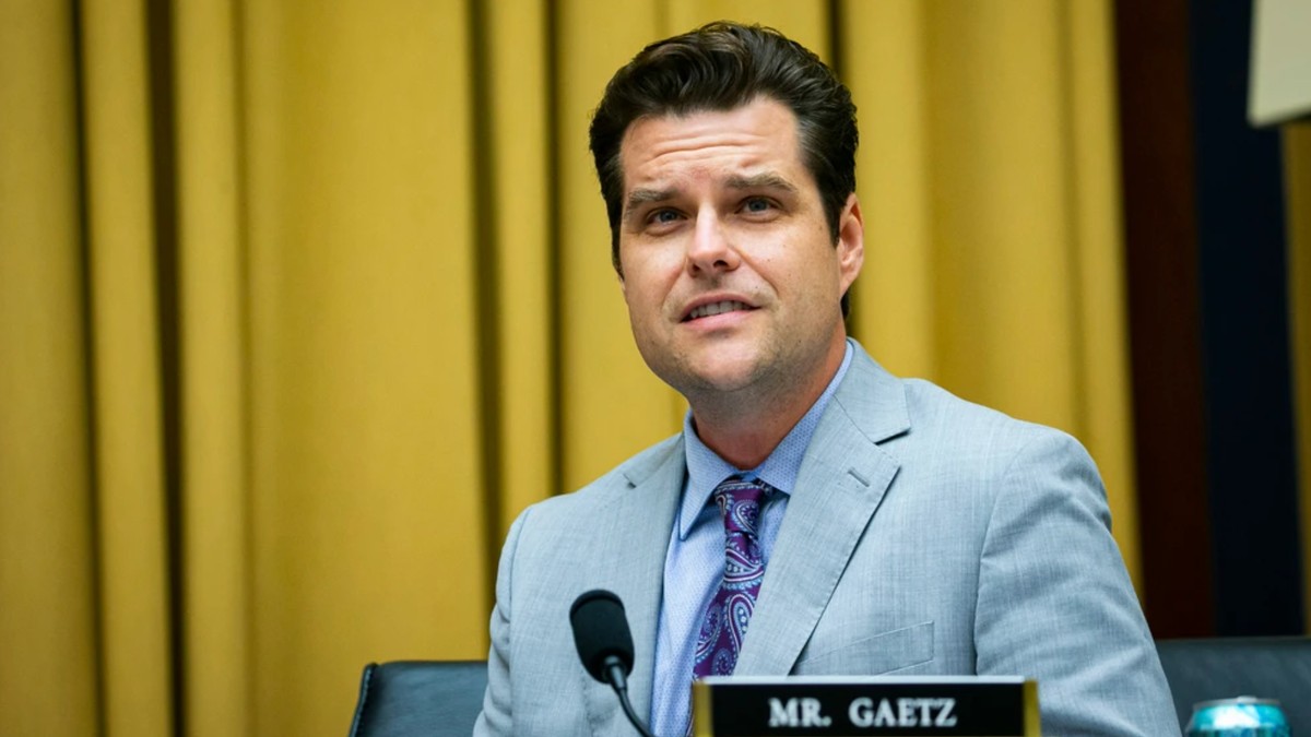 Matt Gaetz a embauché un vrai criminel de guerre pour travailler dans son bureau du Congrès