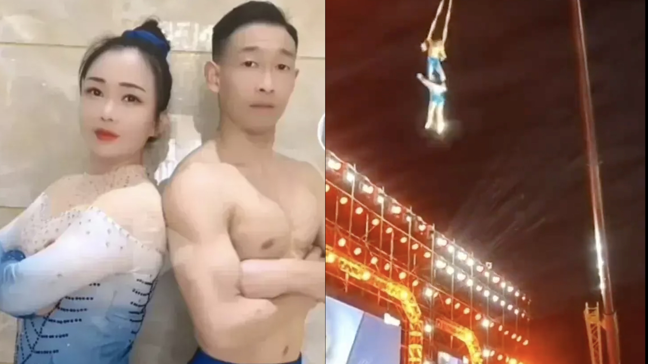 Acrobat Falls to Her Death During a Routine With Her Husband