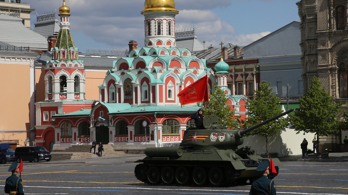 Russia’s ‘Victory Day’ Parade Featured Just 1 Tank and No Paratroopers