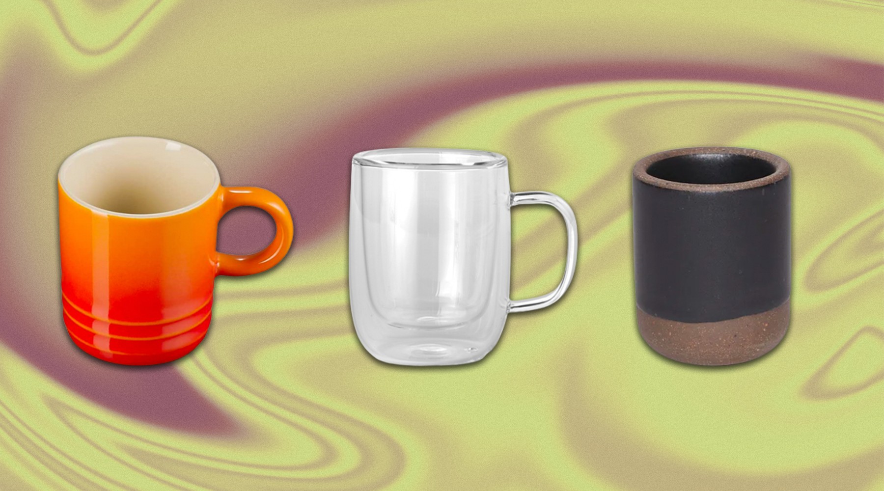 blomus Sablo Ceramic Espresso Cups, Set of 4, Stoneware, 2 Colors on Food52