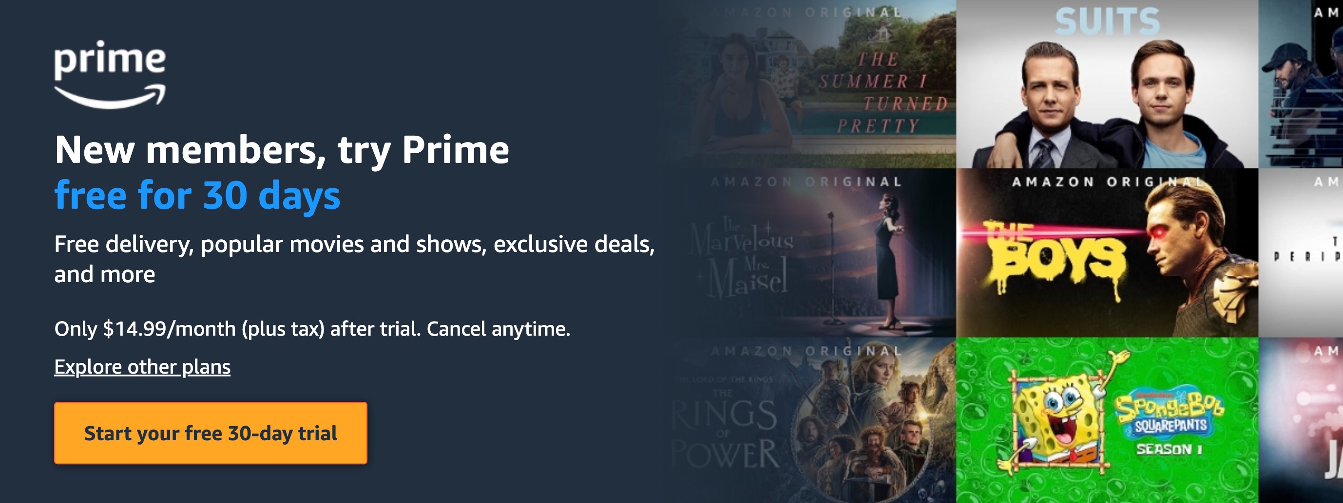 Already Had a Free Trial of  Prime? Snag a Week for $1.99 - Enjoy   Prime Video, Music, FREE Shipping + Lots More Benefits - Fabulessly  Frugal