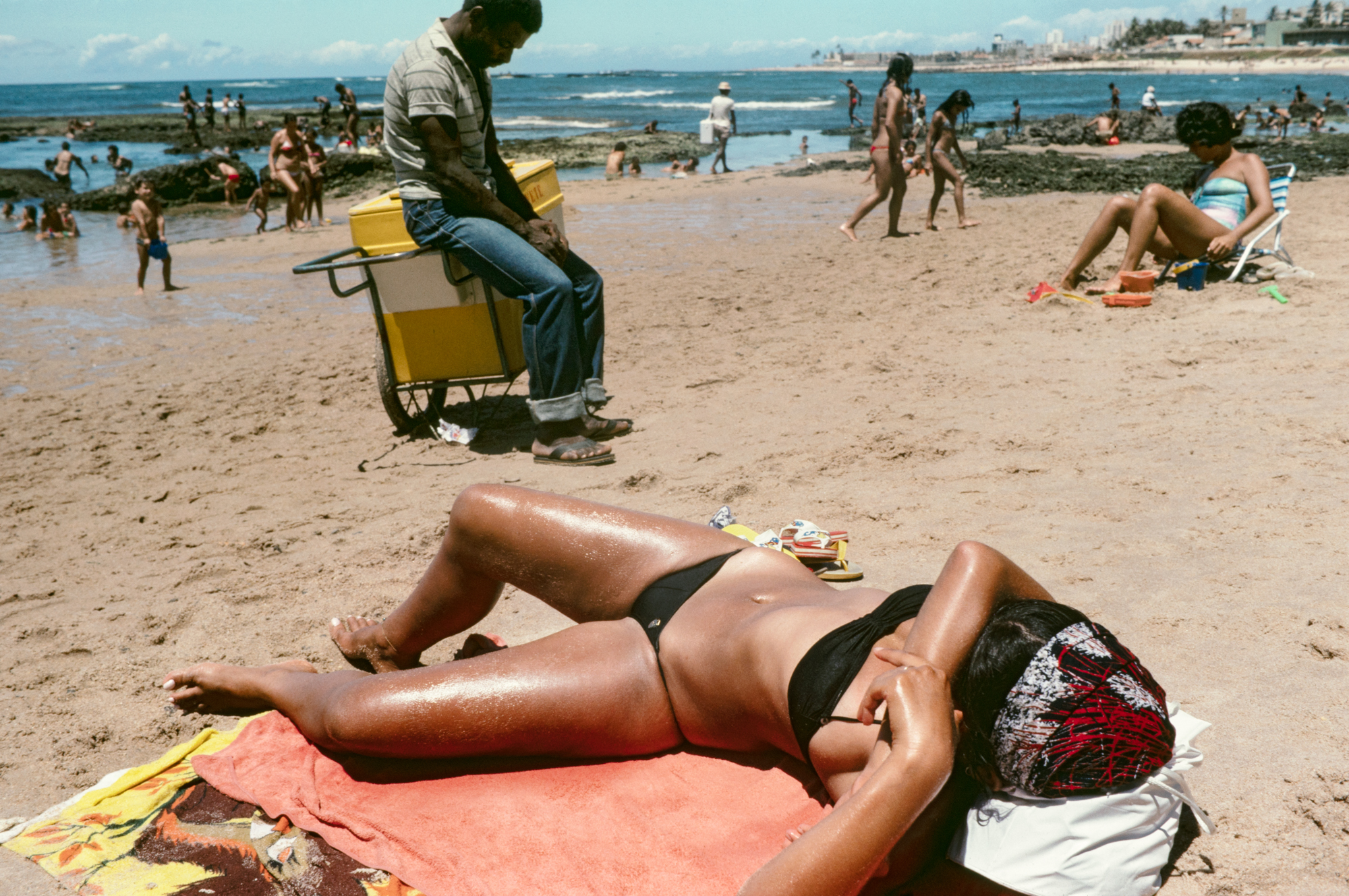 Photographing beach life in 80s southern California
