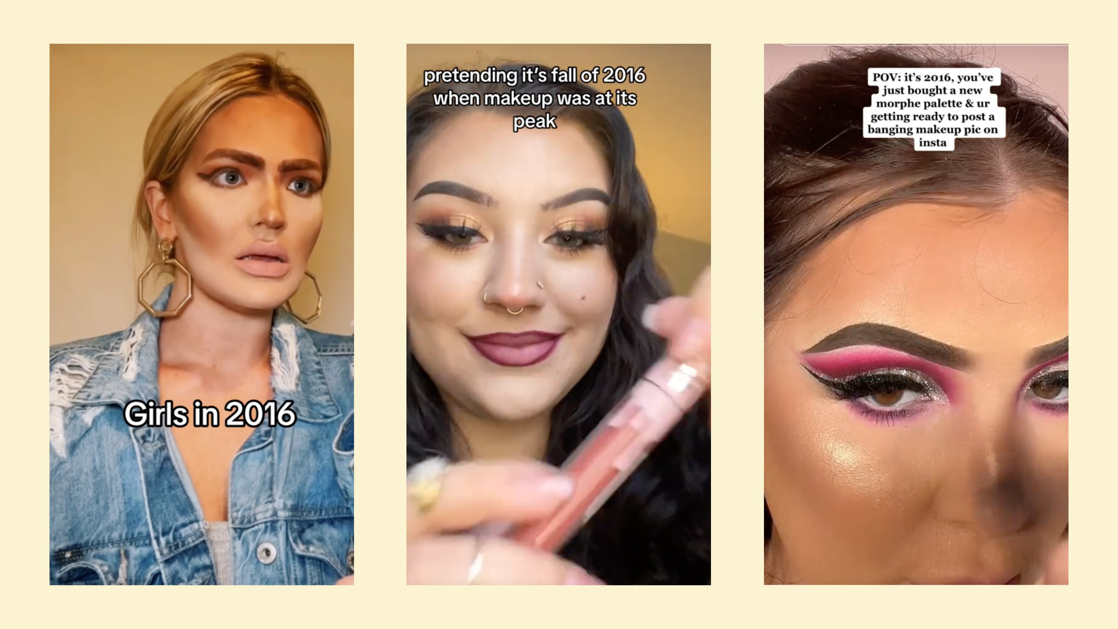 What is the '2016 makeup' TikTok trend? - Beauty